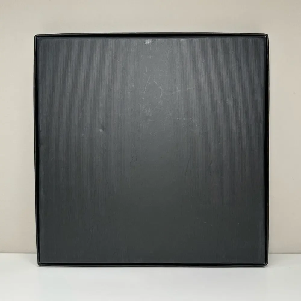 Gucci | Square Flat Gift Box | Black/White | L0.75 x W9.75 x H9.75 inch